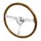 Spec-D Tuning 360Mm Wooden Steering Wheel SW-W-102 - alternate 1